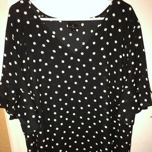 Ruffle sleeve blouse